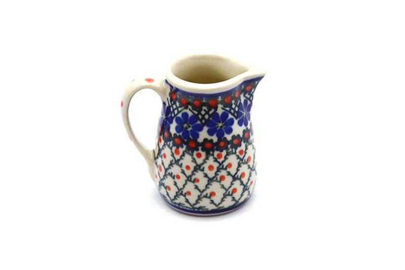 2 1/4"H x 2 1/4"W
 Polish Pottery Miniature Pitcher - Primrose 315-854a (2 1/4"H x 2 1/4"W
)