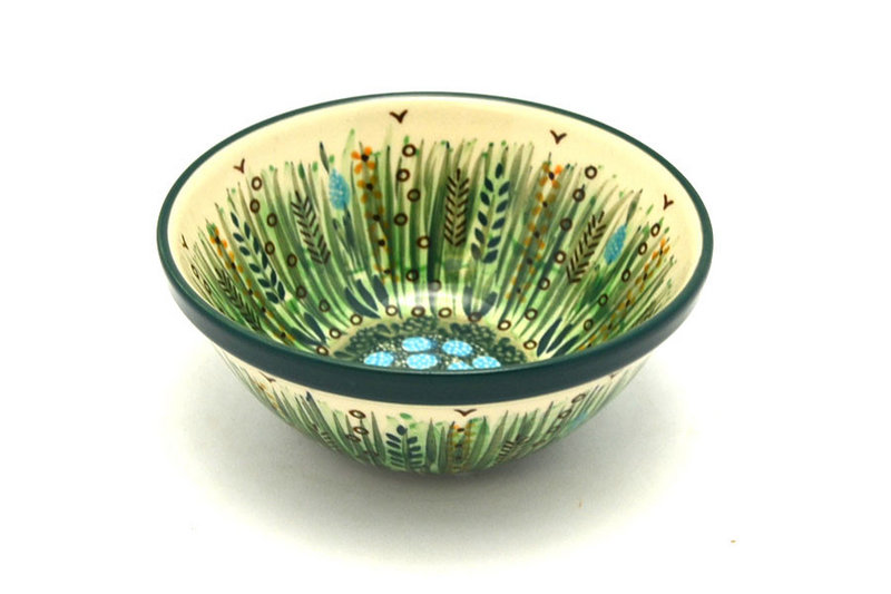 2 3/8"H x 5 1/2"W
 Polish Pottery Bowl - Small Nesting (5 1/2") - Unikat Signature U803 059-U0803 (2 3/8"H x 5 1/2"W
)