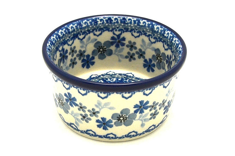2"H x 3 3/4"W
 Polish Pottery Ramekin - Blue Horizon 409-2333a (2"H x 3 3/4"W
)