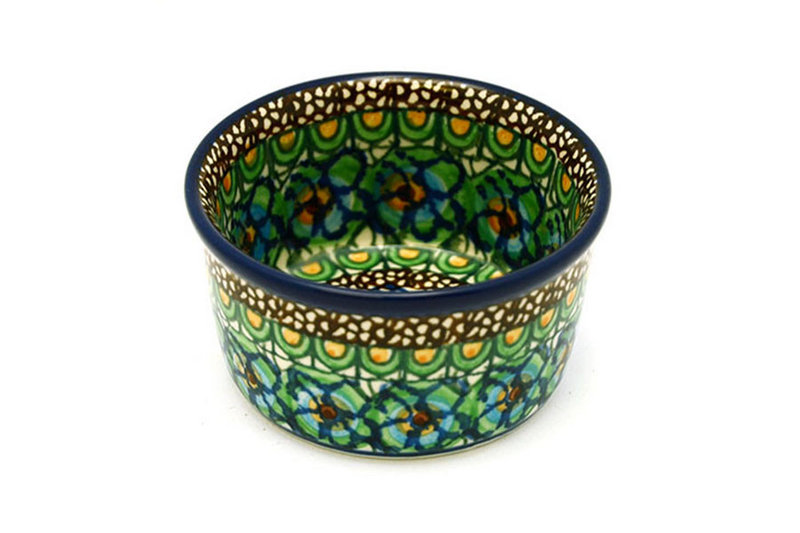 2"H x 3 3/4"W
 Polish Pottery Ramekin - Unikat Signature - U151 409-U0151 (2"H x 3 3/4"W
)
