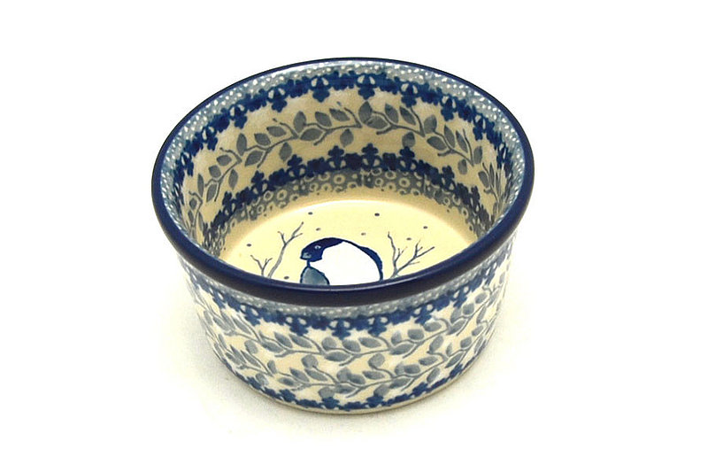 2"H x 3 3/4"W
 Polish Pottery Ramekin - Unikat Signature - U4830 409-U4830 (2"H x 3 3/4"W
)