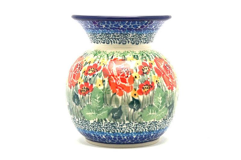 4 1/4"H x 3 1/4"W.
 Polish Pottery Bubble Vase - Unikat Signature - U4400 048-U4400 (4 1/4"H x 3 1/4"W.
)