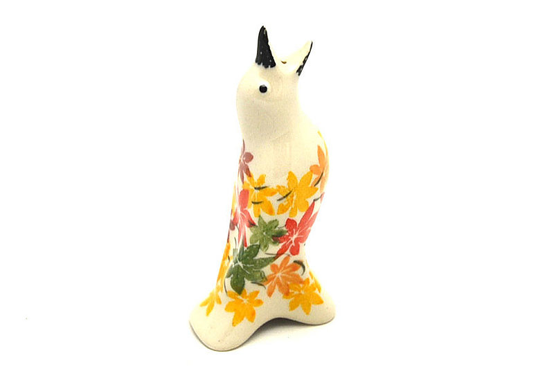 4"H
 Polish Pottery Pie Bird - Maple Harvest C14-2533a (4"H
)