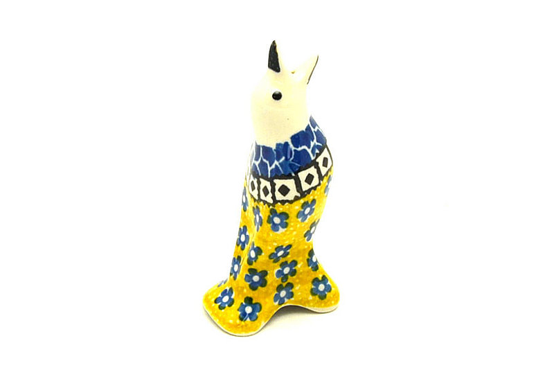 4"H
 Polish Pottery Pie Bird - Sunburst C14-859a (4"H
)