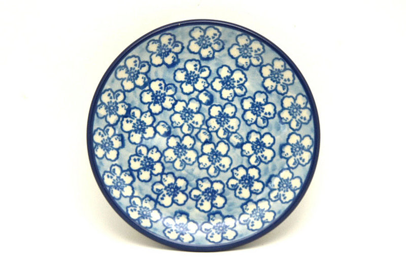 4"W
 Polish Pottery Coaster - Daisy Flurry 262-2176a (4"W
)