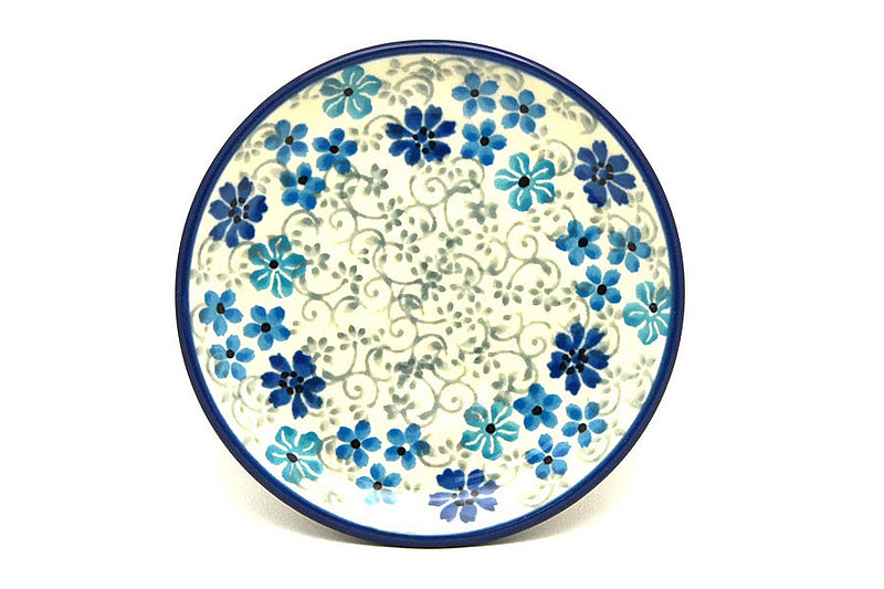 4"W
 Polish Pottery Coaster - Sea Blossom 262-2612a (4"W
)