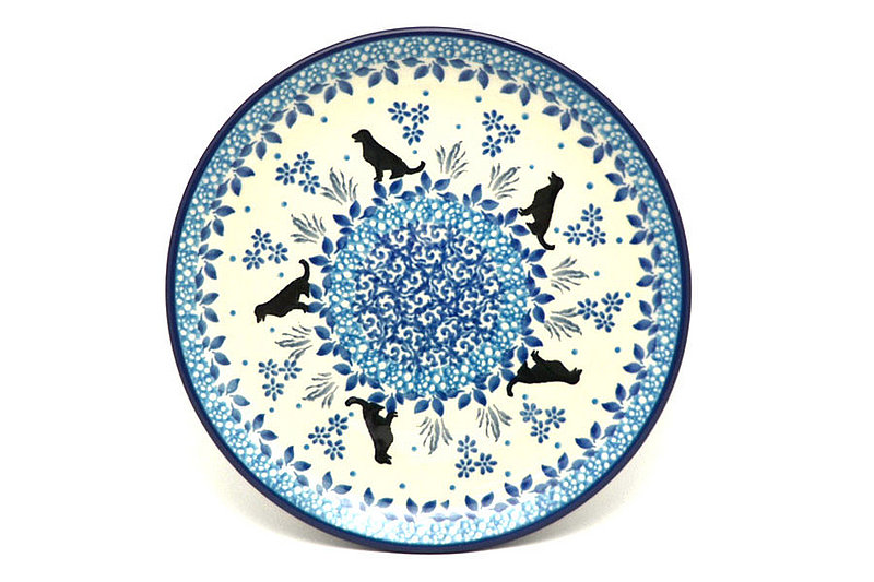 5/8"H x 6 1/4"W
 Polish Pottery Plate - Bread & Butter (6 1/4") - Buddy 261-2856a (5/8"H x 6 1/4"W
)
