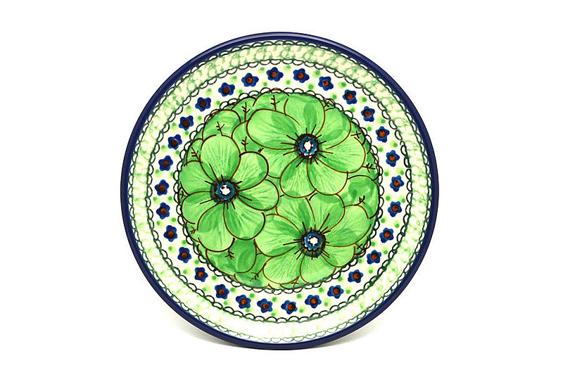 5/8"H x 6 1/4"W
 Polish Pottery Plate - Bread & Butter (6 1/4") - Unikat Signature - U408A 261-U408A (5/8"H x 6 1/4"W
)