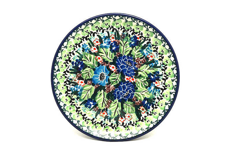 5/8"H x 6 1/4"W
 Polish Pottery Plate - Bread & Butter (6 1/4") - Unikat Signature - U4572 261-U4572 (5/8"H x 6 1/4"W
)