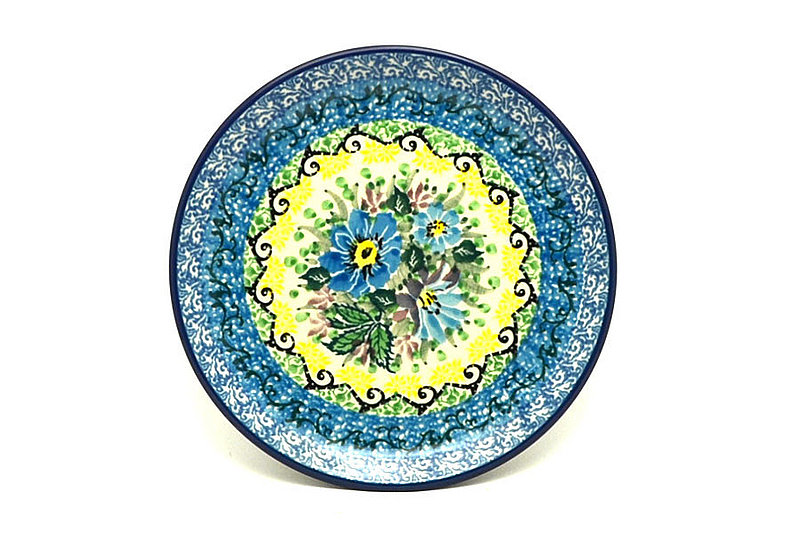 5/8"H x 6 1/4"W
 Polish Pottery Plate - Bread & Butter (6 1/4") - Unikat Signature - U4613 261-U4613 (5/8"H x 6 1/4"W
)