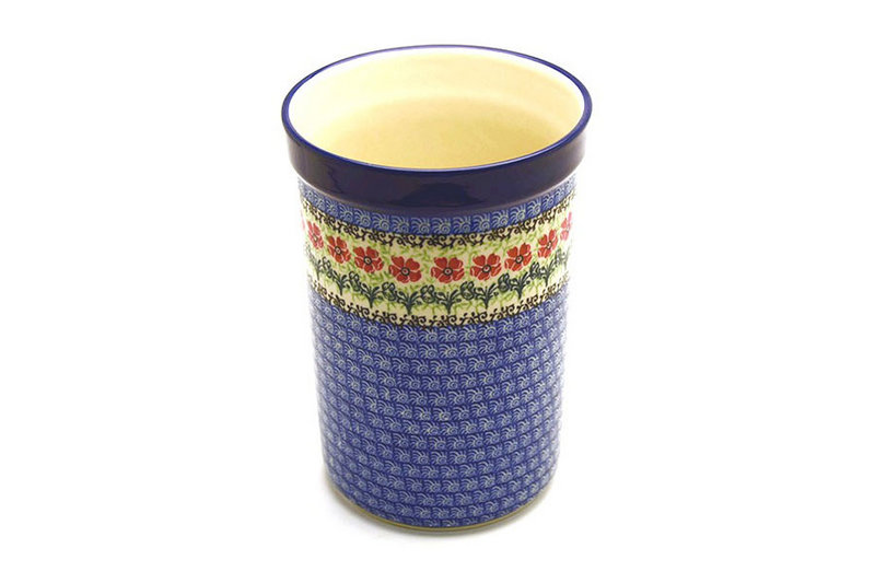 8"H x 5 1/2"W
 Polish Pottery Wine Crock - Maraschino 169-1916a (8"H x 5 1/2"W
)