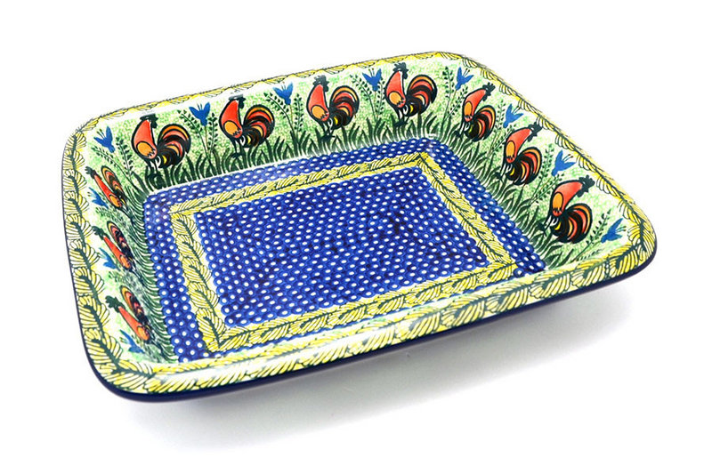 Ceramika Artystyczna Polish Pottery Baker - Lasagna - Unikat Signature U2663 854-U2663 (Ceramika Artystyczna)