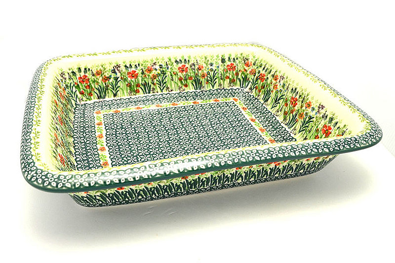 Ceramika Artystyczna Polish Pottery Baker - Lasagna - Unikat Signature U4335 854-U4335 (Ceramika Artystyczna)