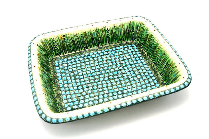 Ceramika Artystyczna Polish Pottery Baker - Lasagna - Unikat Signature U803 854-U0803 (Ceramika Artystyczna)