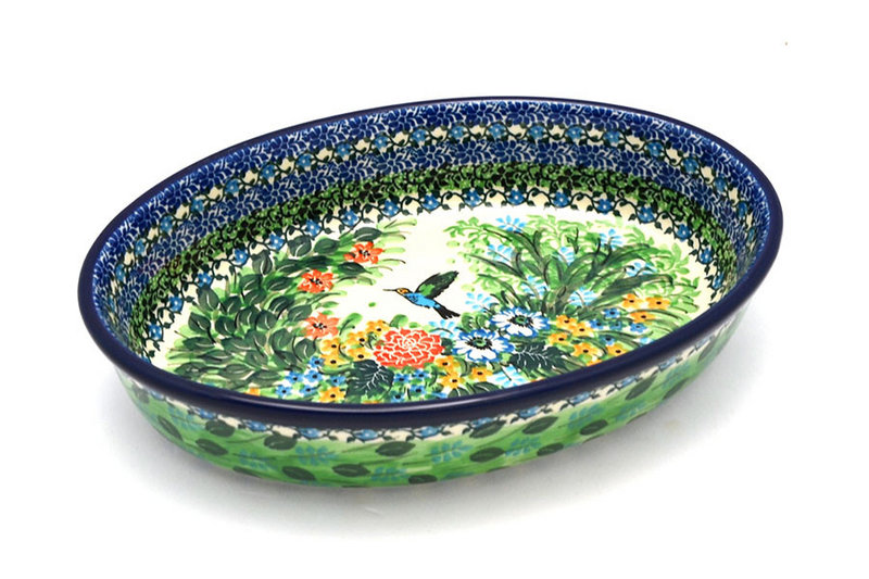 Ceramika Artystyczna Polish Pottery Baker - Oval - Medium - Unikat Signature U3271 298-U3271 (Ceramika Artystyczna)