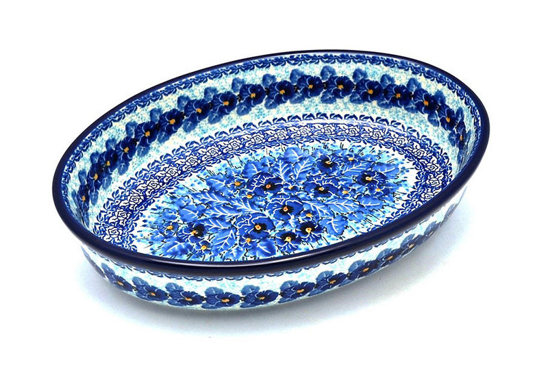 Ceramika Artystyczna Polish Pottery Baker - Oval - Medium - Unikat Signature U3639 298-U3639 (Ceramika Artystyczna)