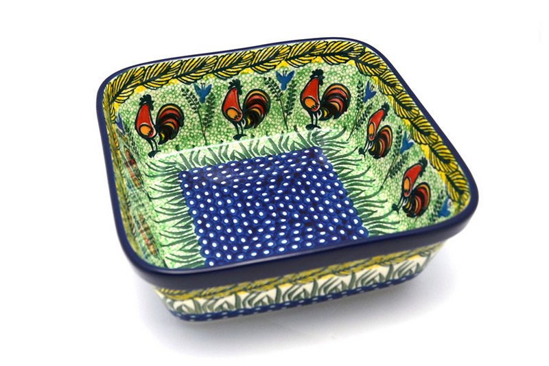 Ceramika Artystyczna Polish Pottery Baker - Square - Unikat Signature - U2663 430-U2663 (Ceramika Artystyczna)