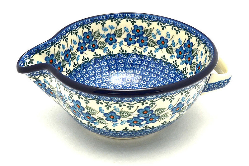 Ceramika Artystyczna Polish Pottery Batter Bowl - 1 quart - Parisian Posies 240-2272a (Ceramika Artystyczna)