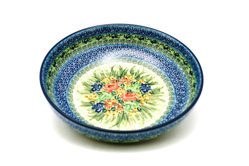 Ceramika Artystyczna Polish Pottery Bowl - Contemporary - Large (11") - Unikat Signature U4400 C36-U4400 (Ceramika Artystyczna)