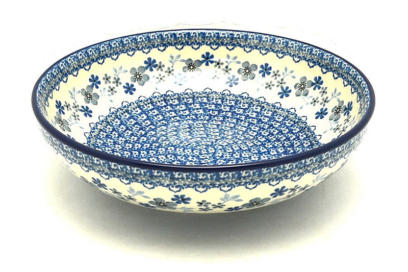 Polish Pottery Bowl - Contemporary - Medium (9") - Blue Horizon