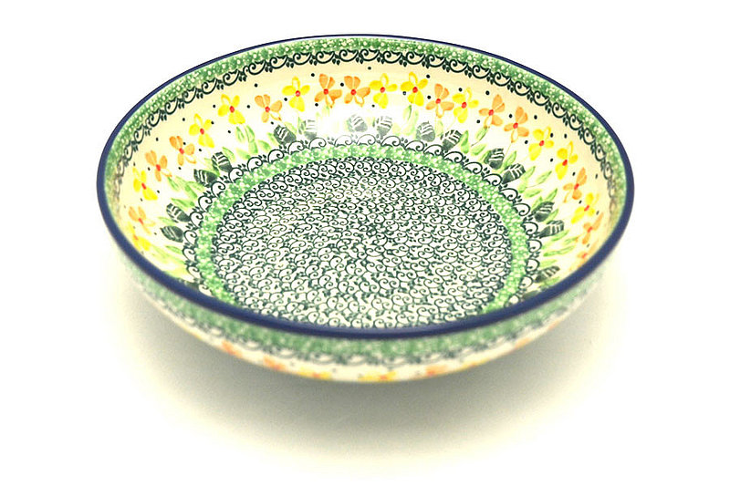 Ceramika Artystyczna Polish Pottery Bowl - Contemporary - Medium (9") - Peaches 'n Cream B91-2669a (Ceramika Artystyczna)