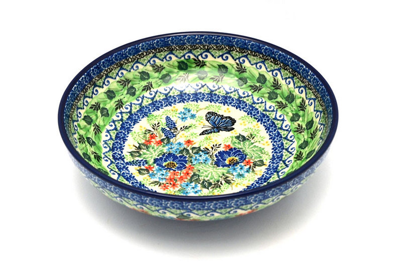 Ceramika Artystyczna Polish Pottery Bowl - Contemporary - Medium (9") - Unikat Signature U4600 B91-U4600 (Ceramika Artystyczna)