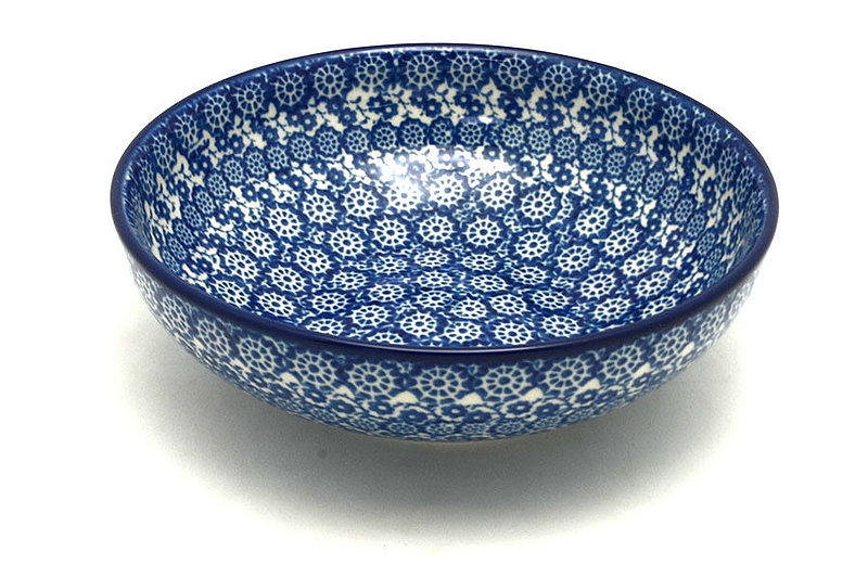 Ceramika Artystyczna Polish Pottery Bowl - Contemporary Salad - Midnight B90-2615a (Ceramika Artystyczna)
