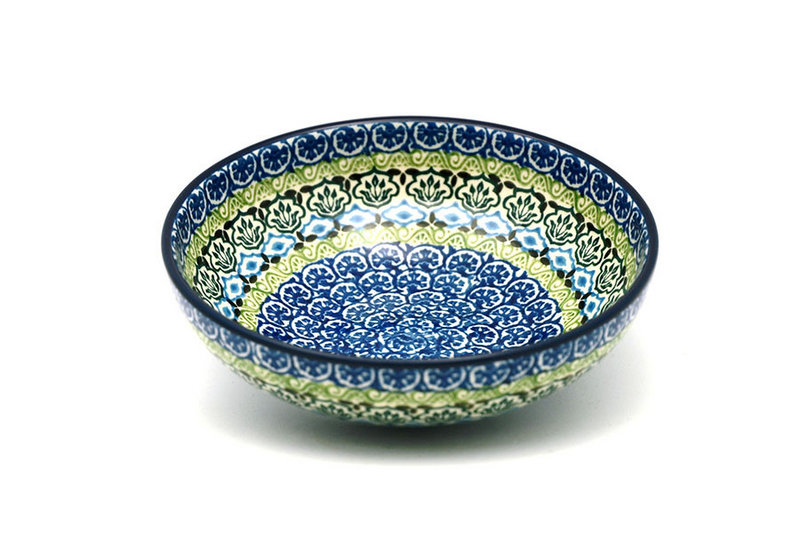 Polish Pottery Bowl - Contemporary Salad - Tranquility