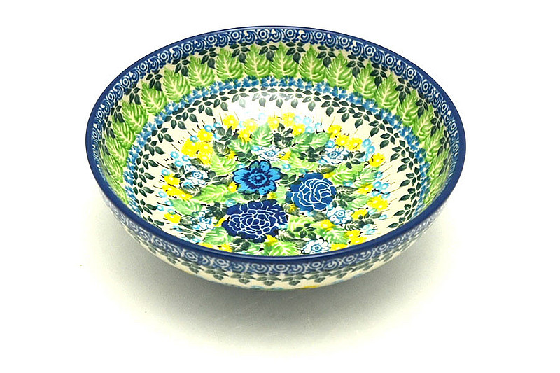 Ceramika Artystyczna Polish Pottery Bowl - Contemporary Salad - Unikat Signature - U3677 B90-U3677 (Ceramika Artystyczna)