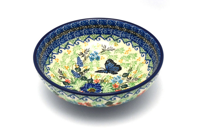 Ceramika Artystyczna Polish Pottery Bowl - Contemporary Salad - Unikat Signature - U4600 B90-U4600 (Ceramika Artystyczna)