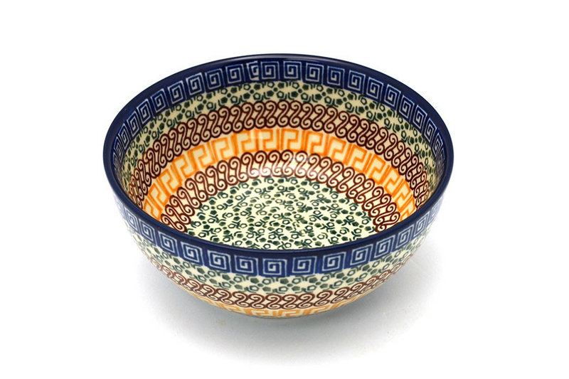 Ceramika Artystyczna Polish Pottery Bowl - Coupe Cereal - Autumn C38-050a (Ceramika Artystyczna)