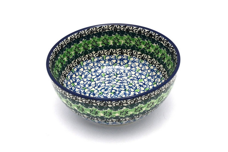 Ceramika Artystyczna Polish Pottery Bowl - Coupe Cereal - Kiwi C38-1479a (Ceramika Artystyczna)