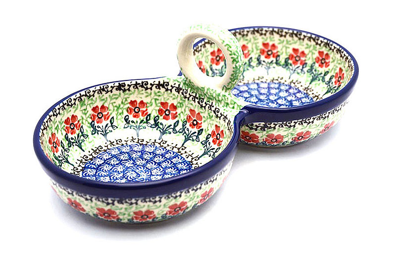 Ceramika Artystyczna Polish Pottery Bowl - Double Serving - Maraschino 942-1916a (Ceramika Artystyczna)
