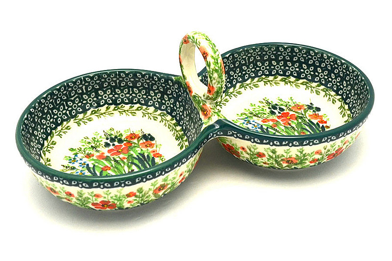 Ceramika Artystyczna Polish Pottery Bowl - Double Serving - Unikat Signature - U4335 942-U4335 (Ceramika Artystyczna)