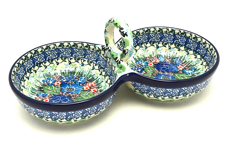 Ceramika Artystyczna Polish Pottery Bowl - Double Serving - Unikat Signature - U4572 942-U4572 (Ceramika Artystyczna)