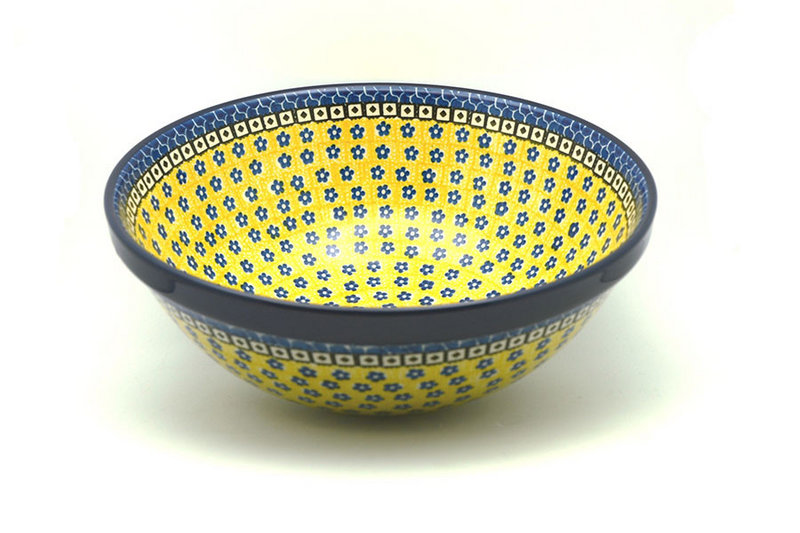 Polish Pottery Bowl - Grand Nesting (10 3/4") - Sunburst