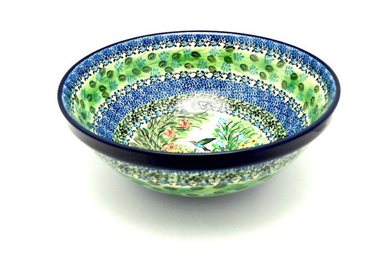 Ceramika Artystyczna Polish Pottery Bowl - Grand Nesting (10 3/4") - Unikat Signature U3271 055-U3271 (Ceramika Artystyczna)