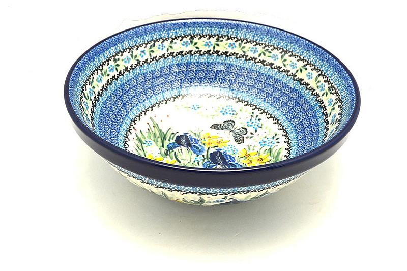 Ceramika Artystyczna Polish Pottery Bowl - Grand Nesting (10 3/4") - Unikat Signature U5132 055-U5132 (Ceramika Artystyczna)