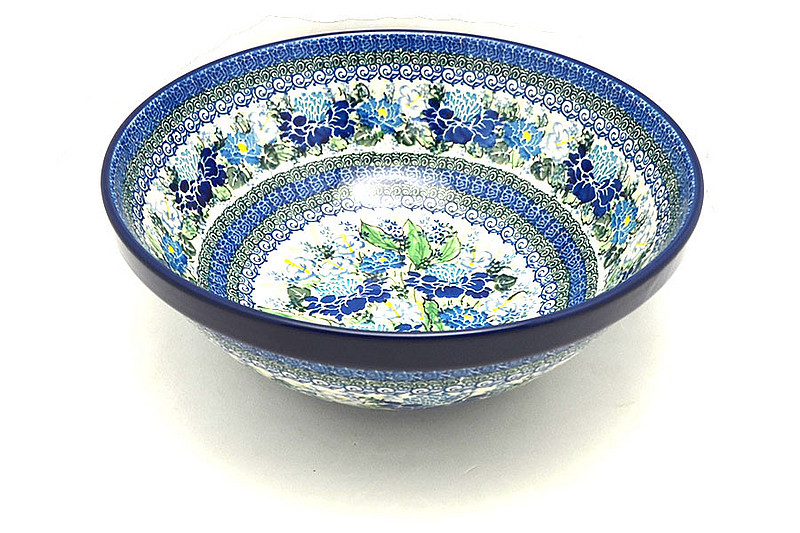 Ceramika Artystyczna Polish Pottery Bowl - Grand Nesting (10 3/4") - Unikat Signature U5138 055-U5138 (Ceramika Artystyczna)