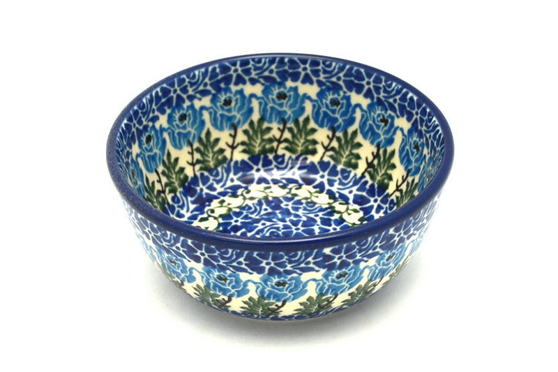 Ceramika Artystyczna Polish Pottery Bowl - Ice Cream/Dessert - Antique Rose 017-1390a (Ceramika Artystyczna)