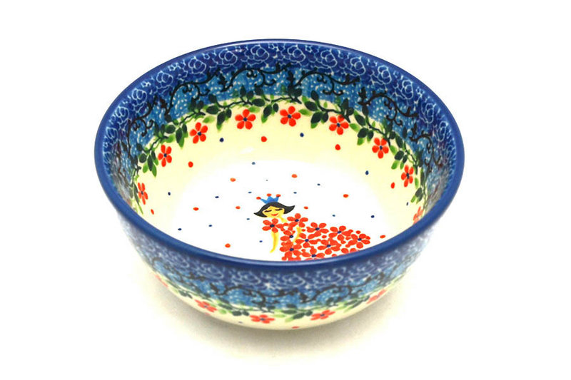 Ceramika Artystyczna Polish Pottery Bowl - Ice Cream/Dessert - Crown Princess 017-2286a (Ceramika Artystyczna)