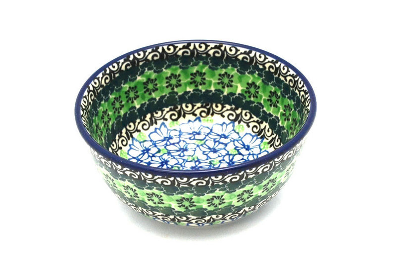 Ceramika Artystyczna Polish Pottery Bowl - Ice Cream/Dessert - Kiwi 017-1479a (Ceramika Artystyczna)
