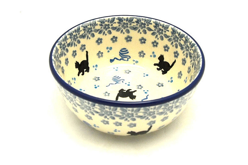 Ceramika Artystyczna Polish Pottery Bowl - Ice Cream/Dessert - Little Boo 017-2592a (Ceramika Artystyczna)
