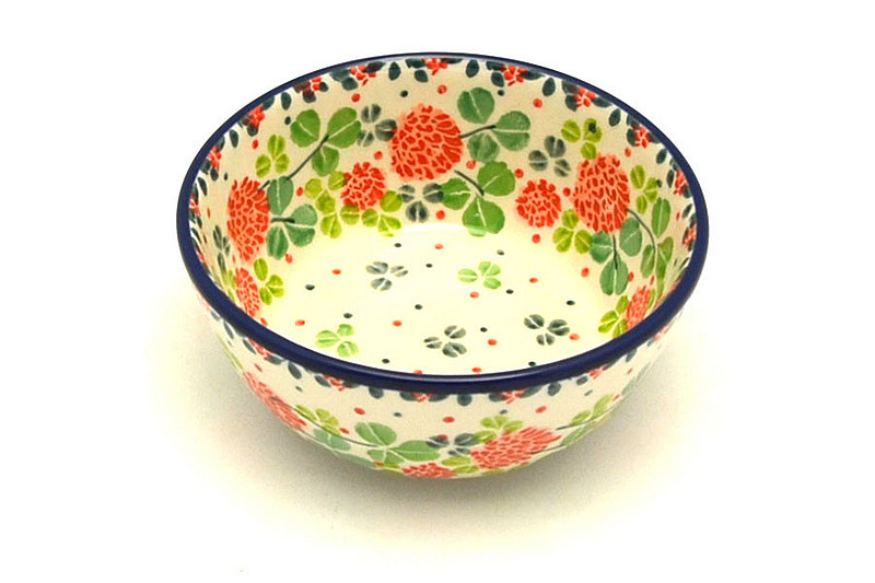 Ceramika Artystyczna Polish Pottery Bowl - Ice Cream/Dessert - Lucky Charm 017-3239a (Ceramika Artystyczna)