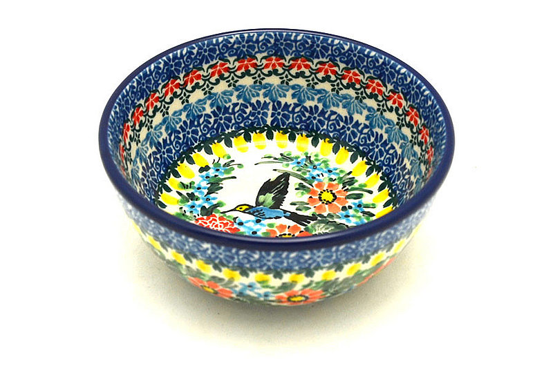 Ceramika Artystyczna Polish Pottery Bowl - Ice Cream/Dessert - Unikat Signature U3357 017-U3357 (Ceramika Artystyczna)