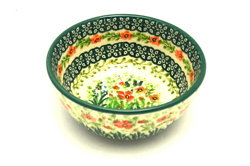 Ceramika Artystyczna Polish Pottery Bowl - Ice Cream/Dessert - Unikat Signature U4335 017-U4335 (Ceramika Artystyczna)