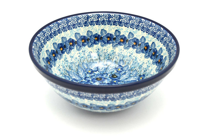 Ceramika Artystyczna Polish Pottery Bowl - Large Nesting (7 1/2") - Unikat Signature U3639 057-U3639 (Ceramika Artystyczna)