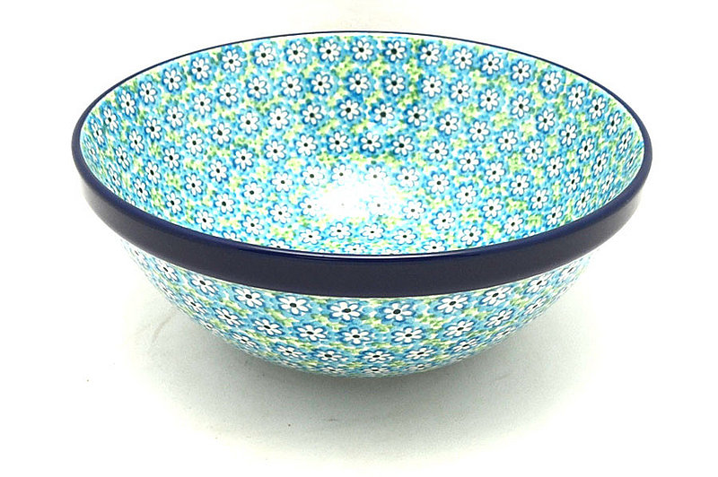 Ceramika Artystyczna Polish Pottery Bowl - Larger Nesting (9") - Key Lime 056-2252a (Ceramika Artystyczna)