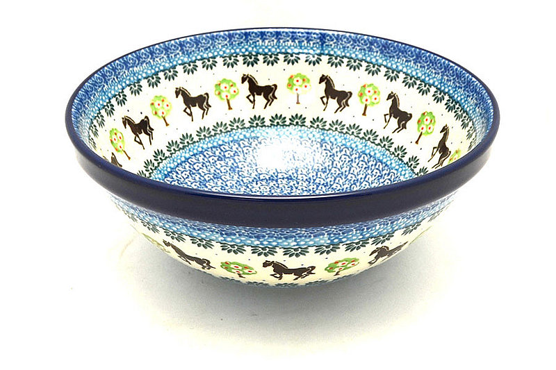 Ceramika Artystyczna Polish Pottery Bowl - Larger Nesting (9") - Mackintosh 056-2256a (Ceramika Artystyczna)