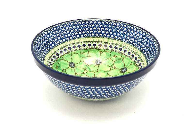 Ceramika Artystyczna Polish Pottery Bowl - Larger Nesting (9") - Unikat Signature U408A 056-U408A (Ceramika Artystyczna)